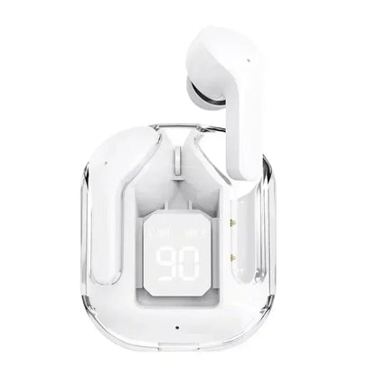 T2 Tws Wireless Bluetooth Headset Transparent Headphones ENC Power Digital Display Stereo Sound Earphones for All Smartphones